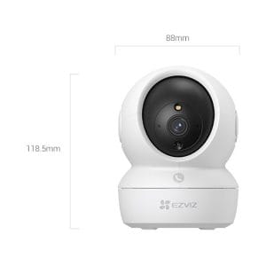 EZVIZ H6c Pro 2K 3MP Pan and Tilt Wi-Fi Camera
