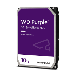Western Digital WD Purple 10TB Surveillance HDD Western Digital WD Purple 10TB Surveillance HDD official product image