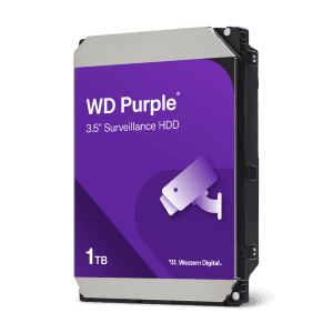 Western Digital WD Purple 1TB Surveillance HDD Western Digital WD Purple 1TB Surveillance HDD official product image