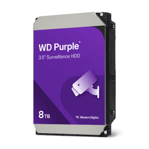 Western Digital WD Purple 8TB Surveillance HDD Western Digital WD Purple 8TB Surveillance HDD official product image